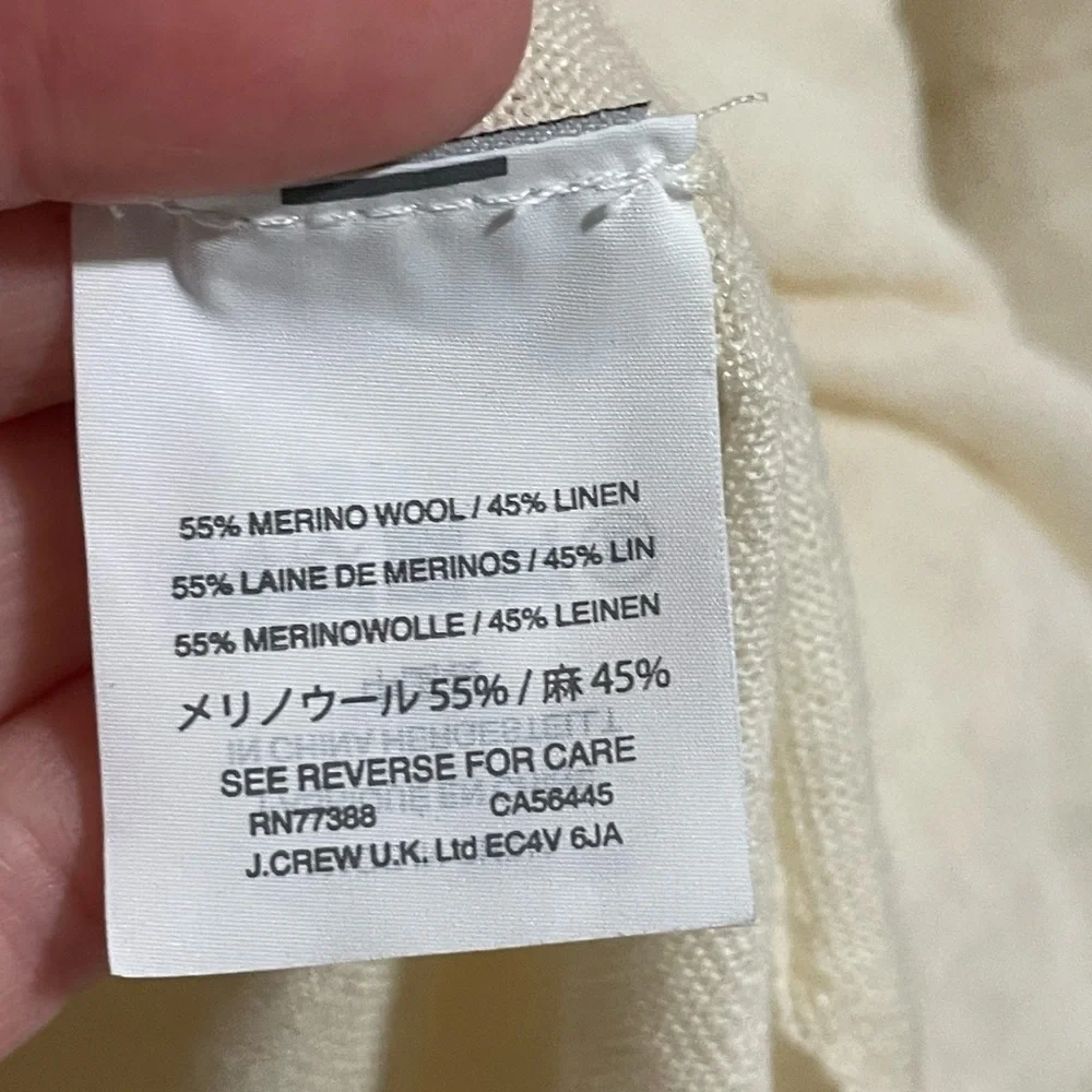 J. Crew soft cream